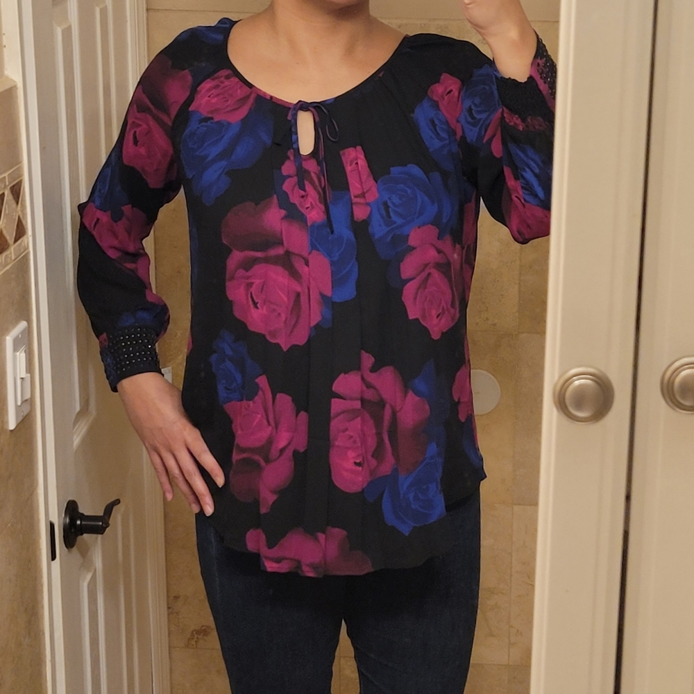 Alfani | Floral blouse - size 4